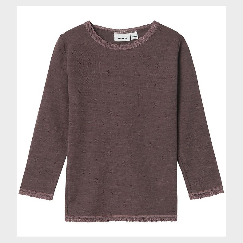 Name It Bluse - Uld - NmfWang - Noos - Sparrow