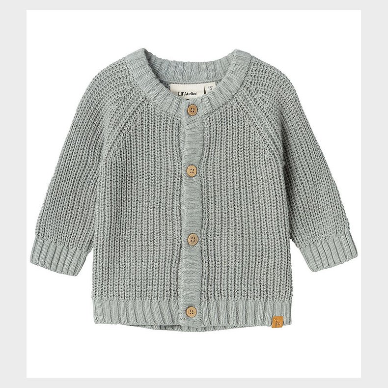 Lil Atelier Cardigan - NbnEmlen - Strik - Limestone