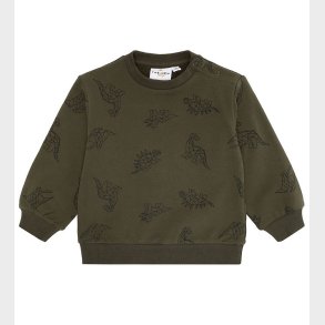 The New Siblings Sweatshirt - TnsLaurent - Ivy Green Dino Aop