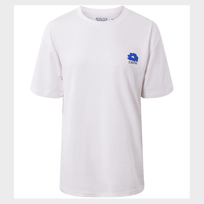 Hound T-shirt - Off White m. Print