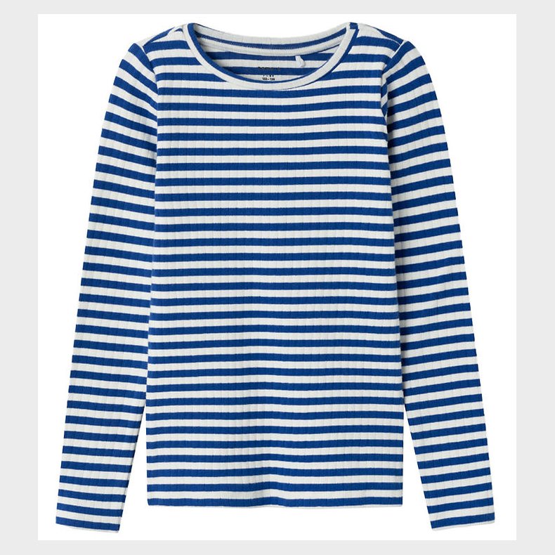 Name It Bluse - NmfSuraja - Rib - Surf The Web/Stripe