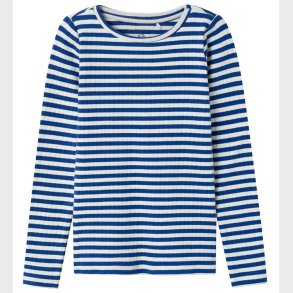 Name It Bluse - NmfSuraja - Rib - Surf The Web/Stripe