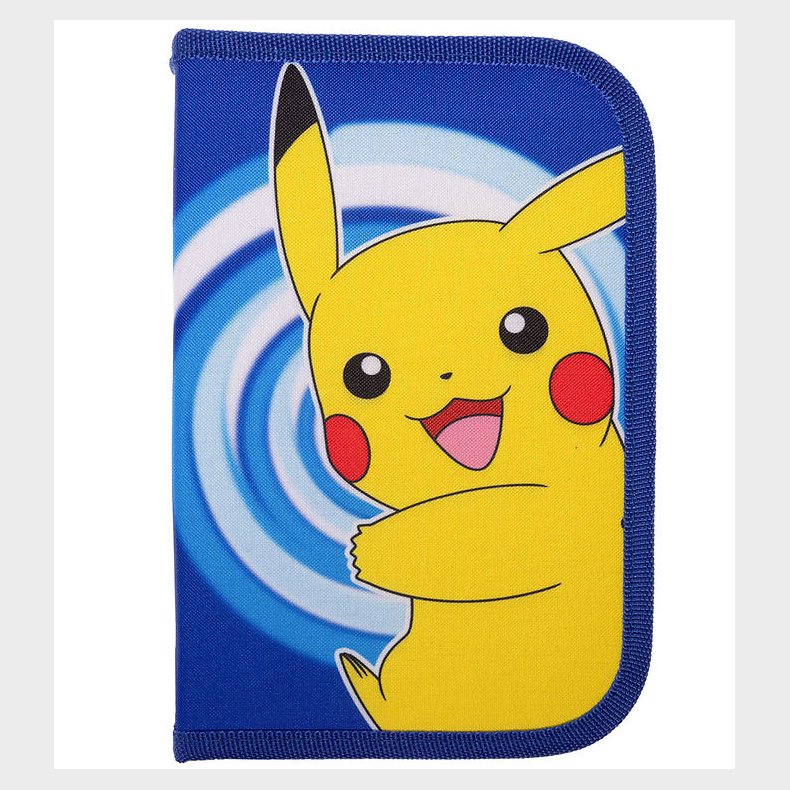Pokmon Penalhus m. Indhold - Bl/Gul m. Pikachu