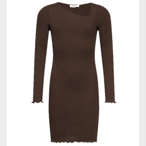 Rosemunde Kjole - Rib - Dark Espresso