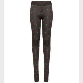Rosemunde Leggins - Rsmn Monogram Green Print
