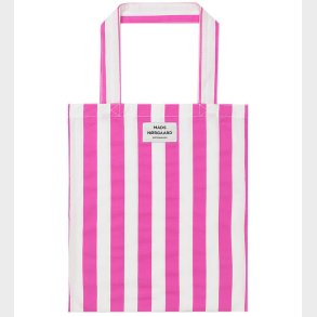 Mads Nrgaard Shopper - Atoma - Carmine Rose/White Alyssum