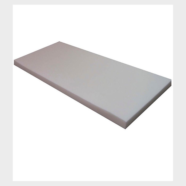 Hoppekids Madras - Skum - 80x40x7 cm - Hvid