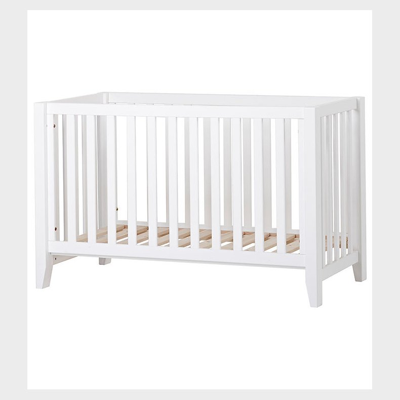 Hoppekids Babyseng - Anton - 129x69x81 cm - Hvid