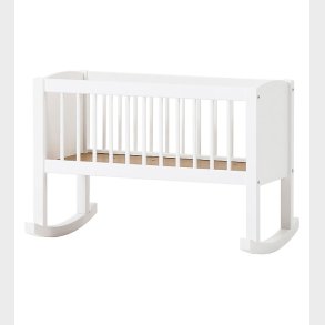 Hoppekids Vugge - 86x47x62 cm - Hvid