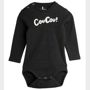 Mini Rodini Body l/ - Rib - Coucou - Sort