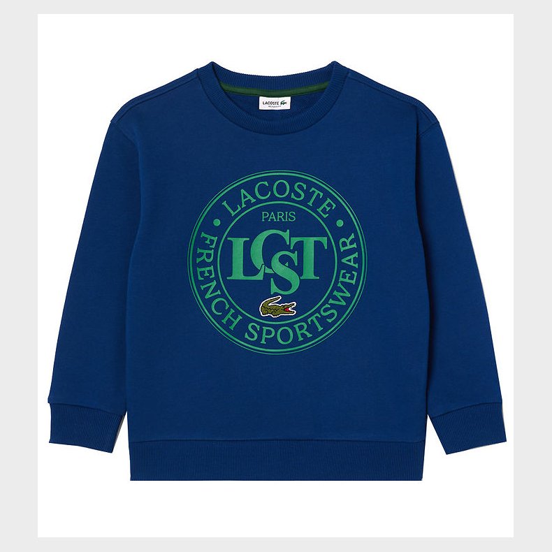 Lacoste Sweatshirt - Globe m. Print