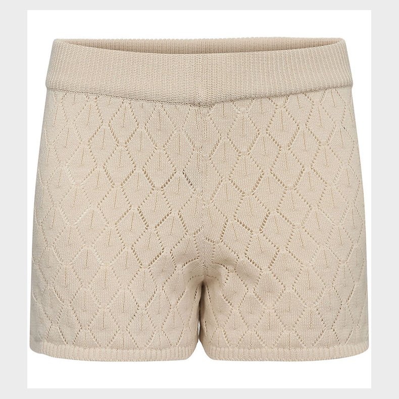 Sofie Schnoor Shorts - Strik - Jumana - Off White m. Hulmnster