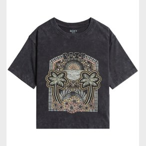 Roxy T-Shirt - Sun For All Seasons - A - Phantom m. Print