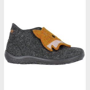 Superfit Hjemmesko - Uld - Gr�/Orange