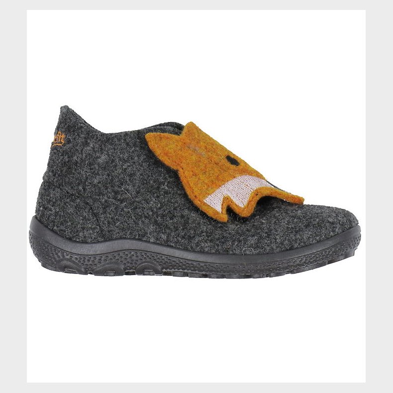 Superfit Hjemmesko - Uld - Gr�/Orange