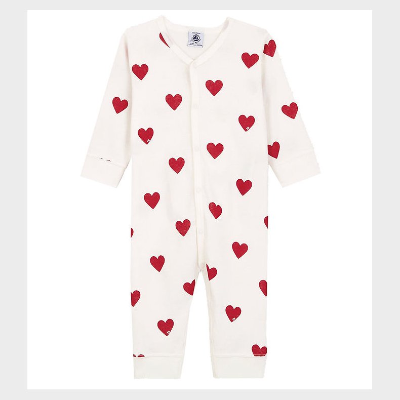 Petit Bateau Natdragt - Marshmellow/Terkuit