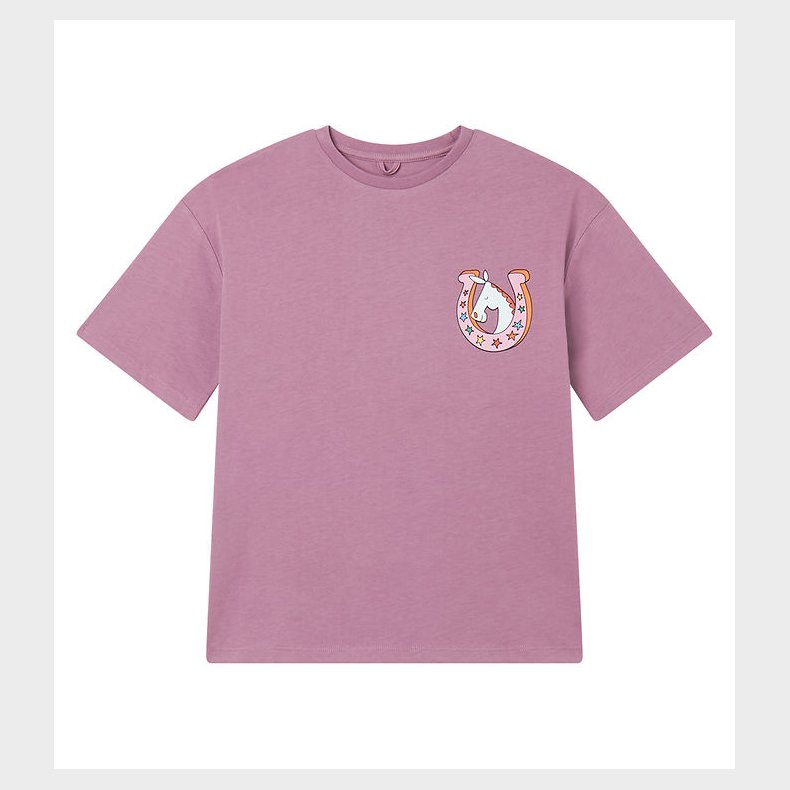 Stella McCartney Kids T-Shirt - Lilla m. Print