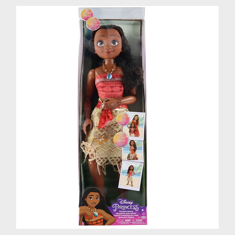Disney Princess Dukke - 81 cm - Vaiana