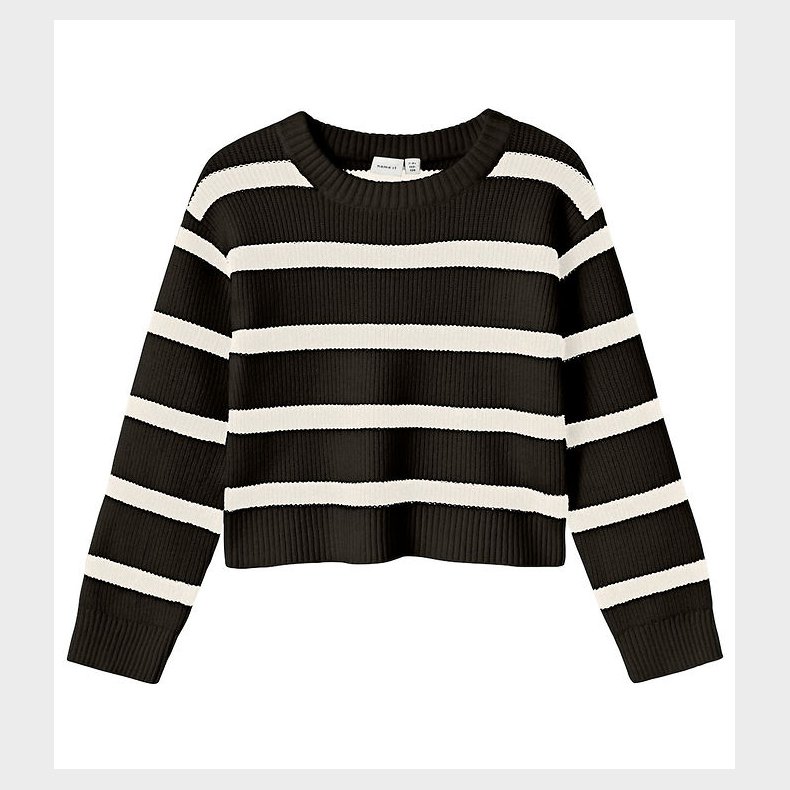 Name It Bluse - Strik - NkfNilla - Sort