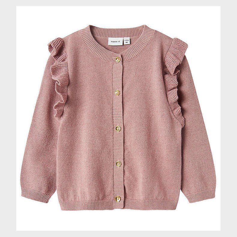 Name It Cardigan - Strik - Noos - NmfAbinne - Deauville Mauve/To