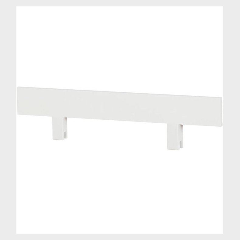 Hoppekids Sengehest - ECO Comfort - 100x22,5 cm - Hvid