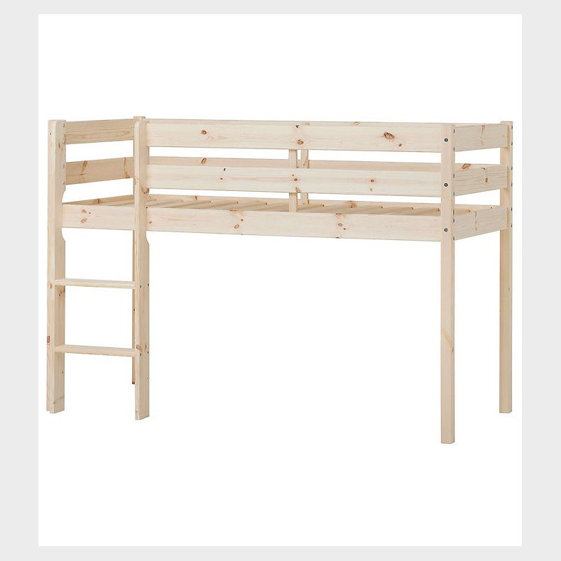 Hoppekids Seng - Halvh�j - ECO Comfort - 166x76x114 cm - Natural