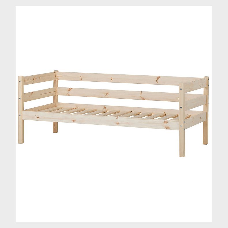 Hoppekids Juniorseng - ECO Comfort - 166x76x65 cm - Natural Wood