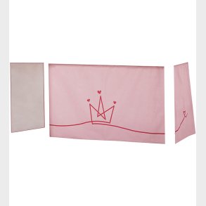 Hoppekids Forhng Til Halvhj Seng - 70x160 cm - Princess