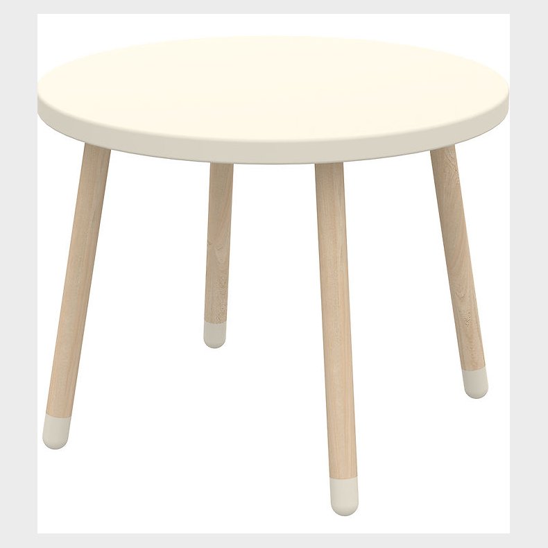 Flexa Bord - Dots - 60x47 cm - Creme