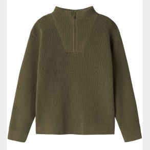 Name It Bluse - Strik - Noos - NkmNesolle - Tea Leaf