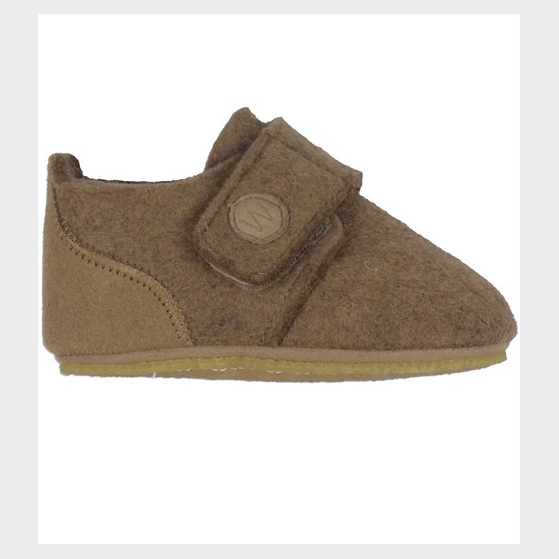 Wheat Hjemmesko - Uld - Marlin Felt - Light Brown