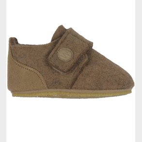 Wheat Hjemmesko - Uld - Marlin Felt - Light Brown