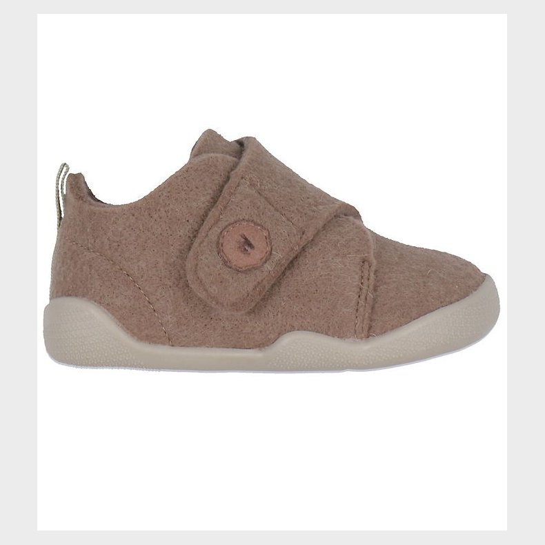 Wheat Hjemmesko - Uld - Fleecy - Dusty Rouge