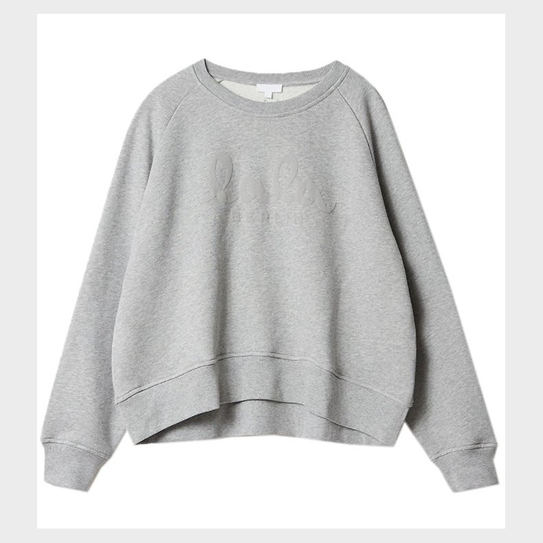 Lala Berlin Sweatshirt - Ijora - Grmeleret m. Logo