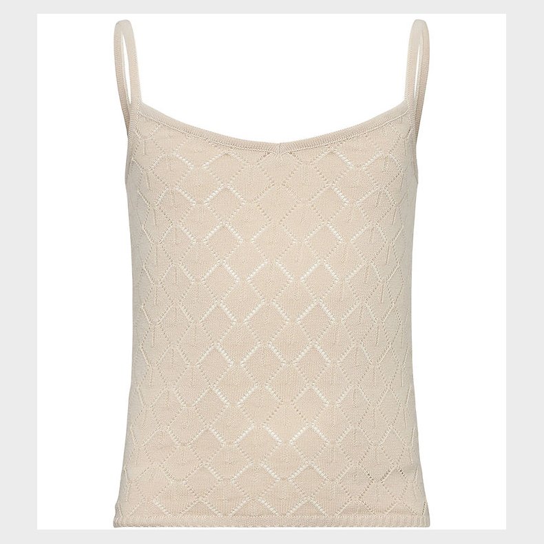 Sofie Schnoor Top - Strik - Noara - Off White m. Hulmnster