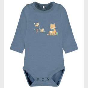 Name It Body L/ - NbmLoxy - Coronet Blue/Melange