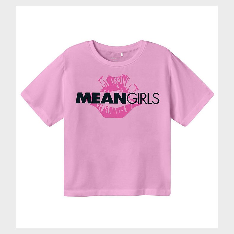 Name It T-shirt - NkfAssa Mean Girls - Pastel Lavender