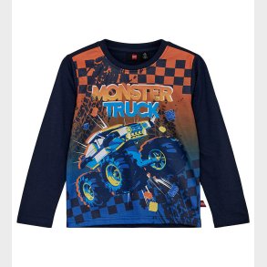 LEGO® City Bluse - LWTano - Dark Blue m. Print