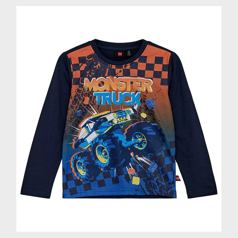 LEGO® City Bluse - LWTano - Dark Blue m. Print