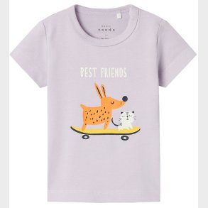 Name It T-shirt - NbfVubie - Orchid Petal/Best Friends