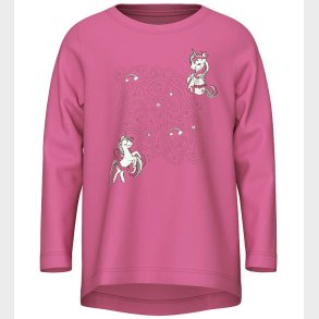 Name It Bluse - NmfViolet - Phlox Pink/Unicorns
