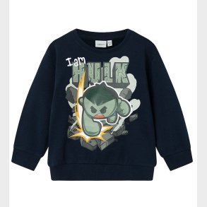 Name It Sweatshirt - NmmAlstair Hulk - Dark Sapphire