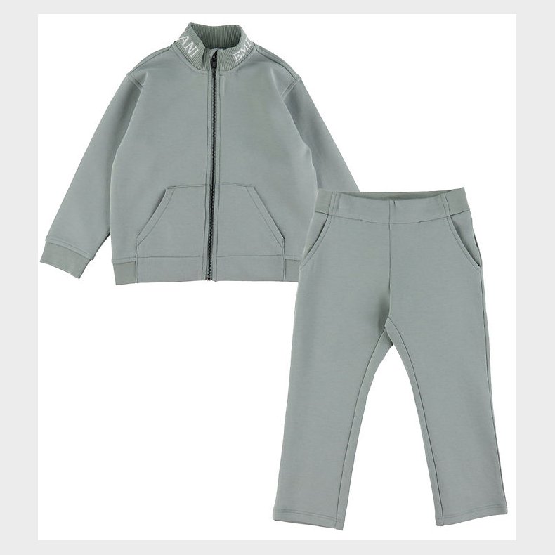 Emporio Armani Cardigan/Bukser - Silver Blue