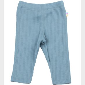 Joha Leggings - Uld/Silke - Stvet Bl