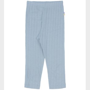 Joha Leggings - Uld/Silke - St�vet Bl�