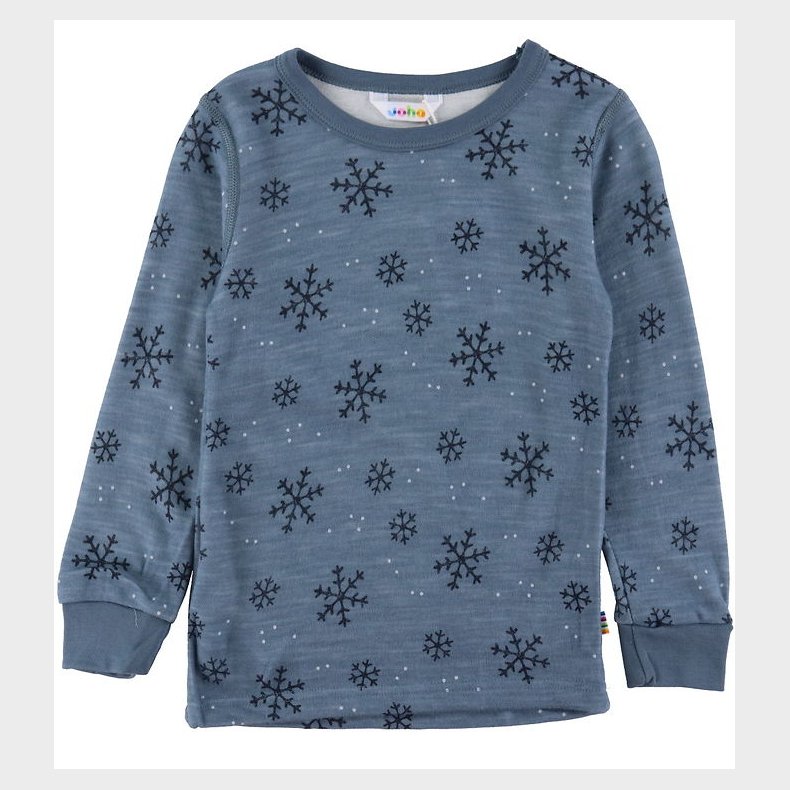 Joha Bluse - Uld/Bambus - Bl