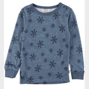 Joha Bluse - Uld/Bambus - Bl