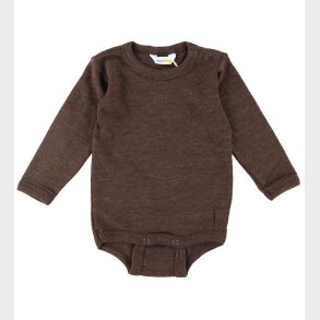 Joha Body l/ - Uld - Mrkebrun