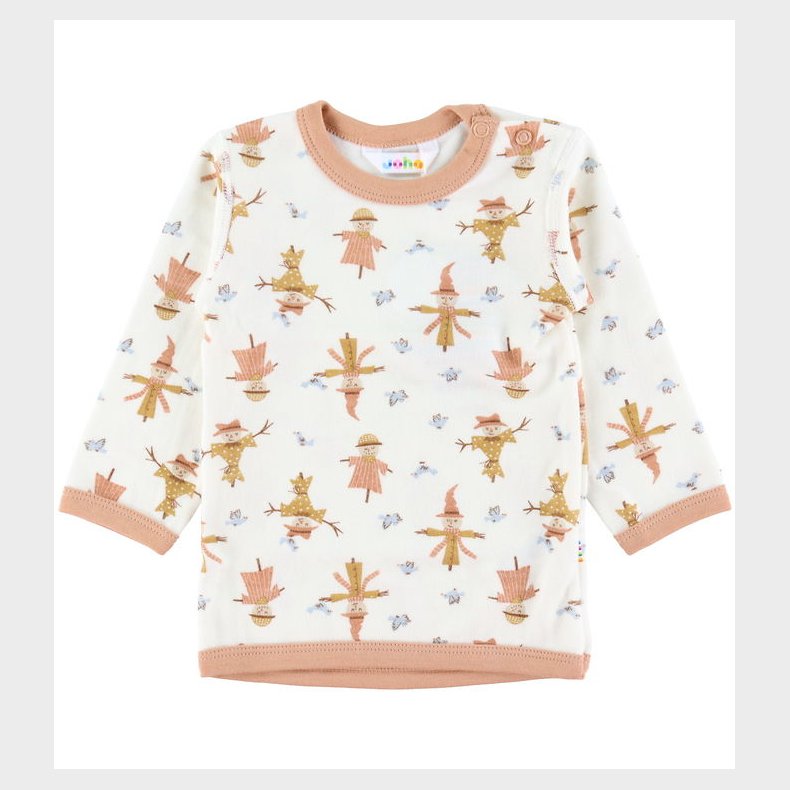 Joha Bluse - Uld/Bambus - Off White