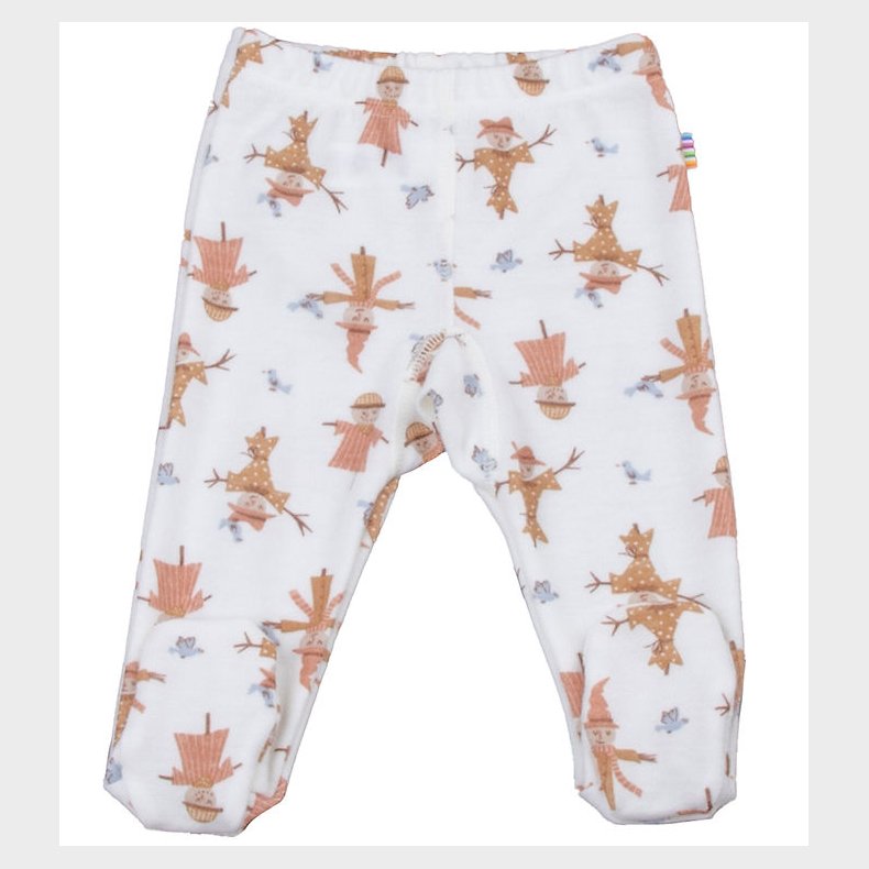 Joha Leggings m. F�dder - Uld/Bambus - Off White